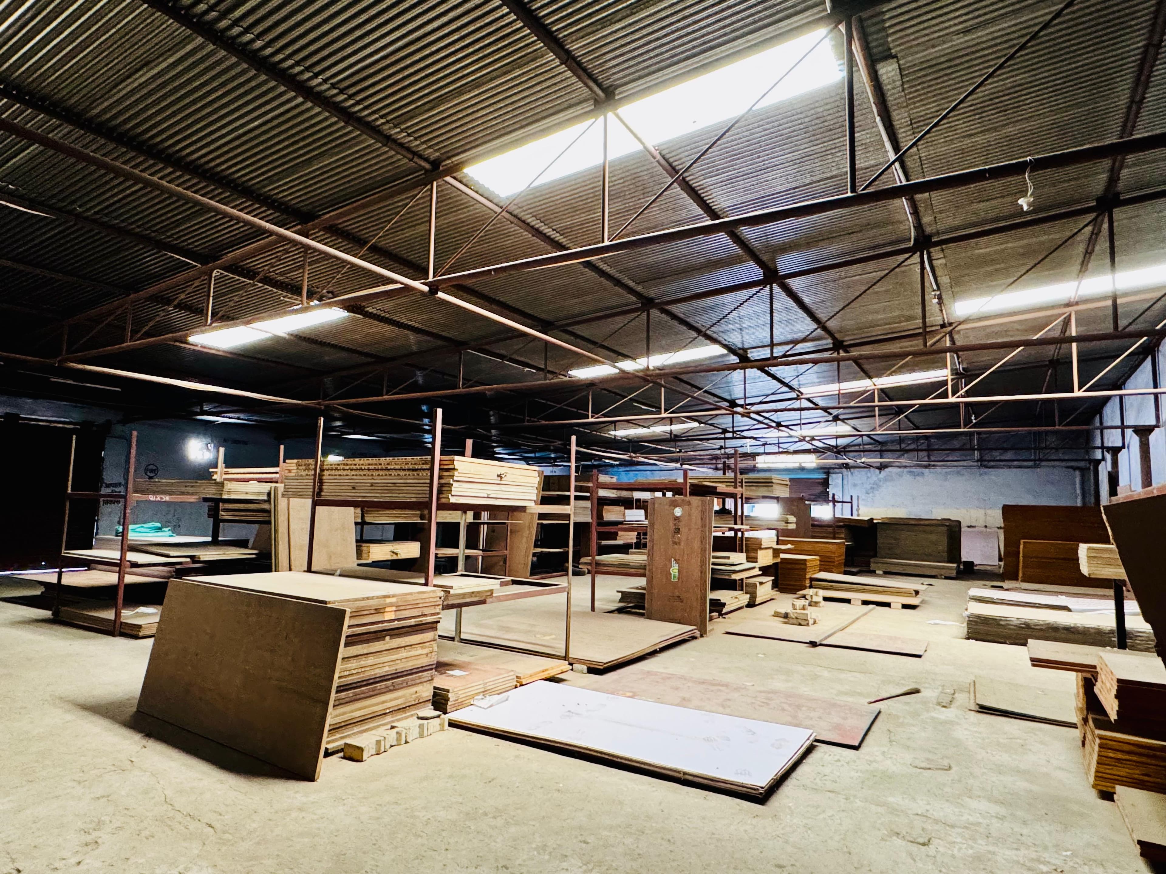 Our plywood manufacturing facility